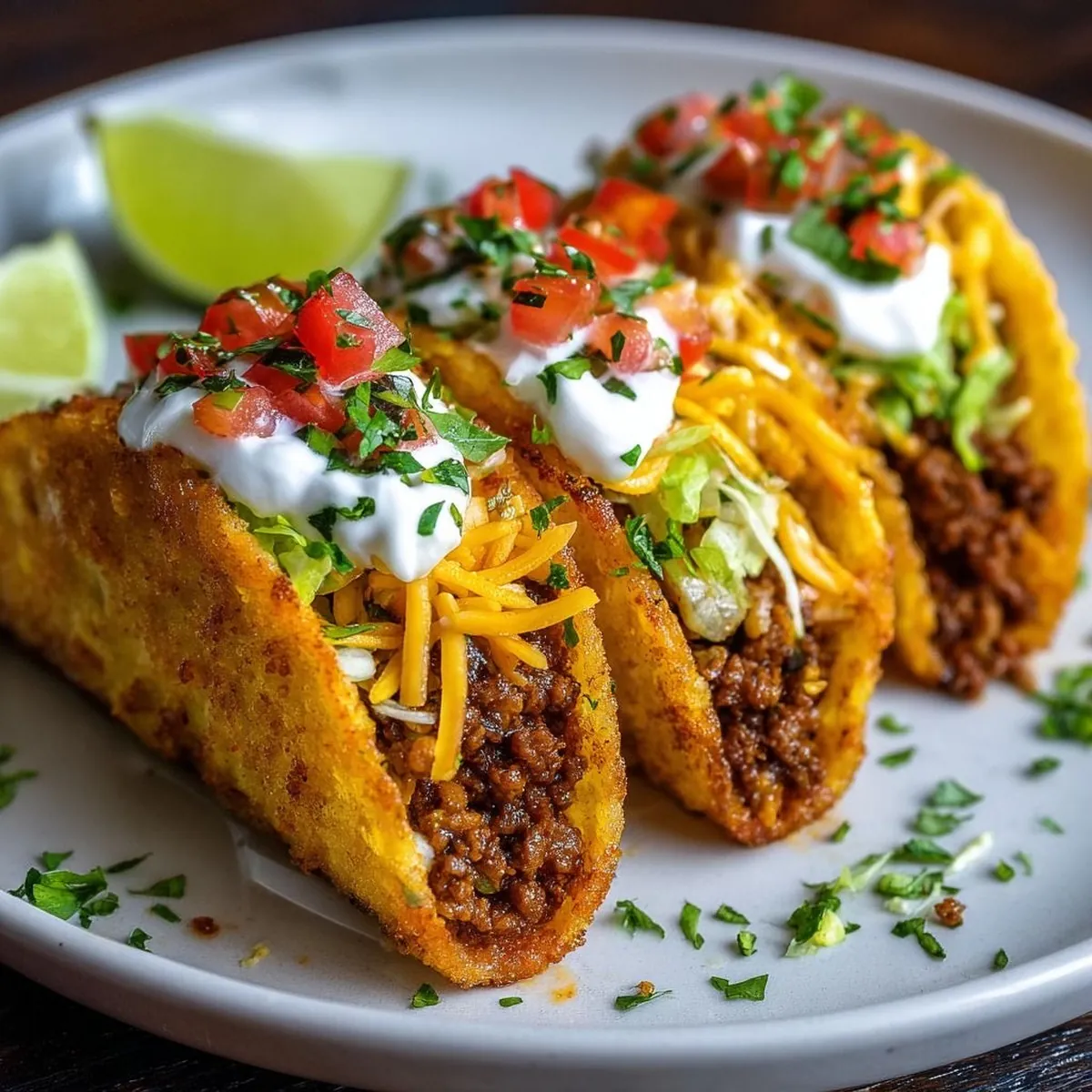 Tacos Gourmet Maison — Prestige Unions traiteur Lyon