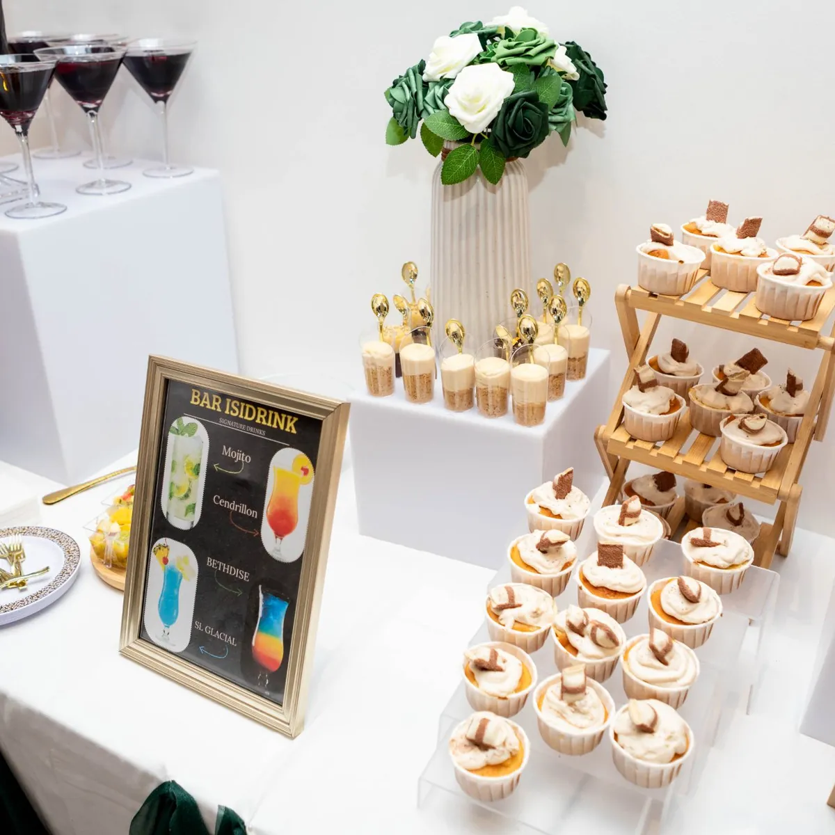 Verrines de fruits & cocktails — Prestige Unions traiteur Lyon